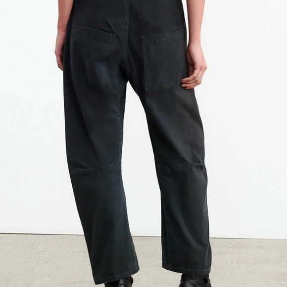 Nili Lotan Black Wide-Leg SHON Pants - Picture 3 of 4